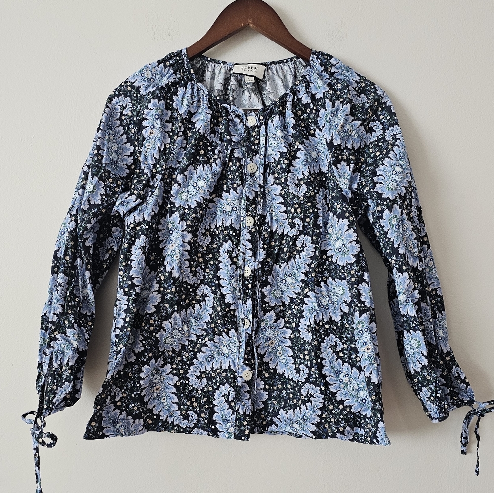 J crew collection blouse
